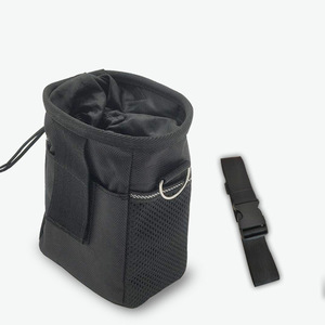 Sac à collations multifonctionnel en tissu Oxford imperméable pour l'entraînement des chiens avec poches noir - Product Image 5