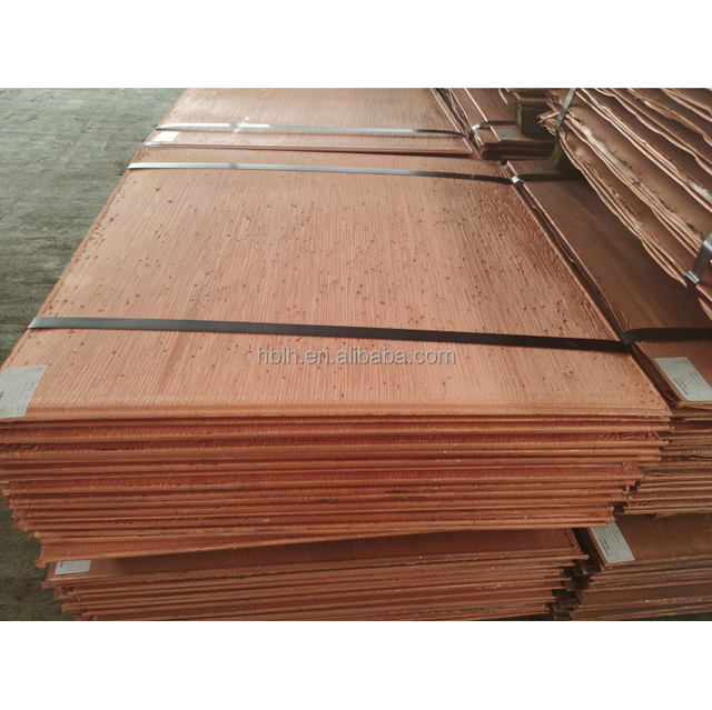 Scrap Iron Metal Factory Sale High Purity 99.99%--99.999% Scrap Copper Plate Materials Sputtering Target Cooper Cathode