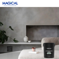 Microciment liquide à bas prix pour la maison, imperméable pour la douche, peinture microciment pour sols, revêtement microciment monocomposant