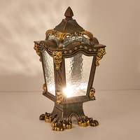 Étanche extérieur pilier lampe clôture porte principale pilier lumière jardin décoratif porte piliers éclairage