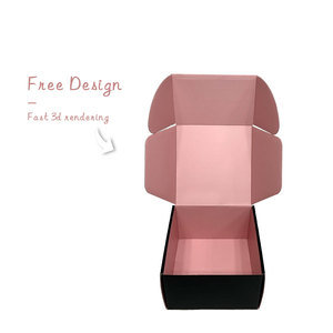 Xianglee fabrika özelleştirilmiş Logo baskılı kartonları çevre dostu ambalaj konfeksiyon ambalaj su geçirmez nakliye kartonları - Product Image 5