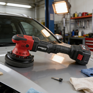 High Quality 20V Lithium Battery 150mm <strong>Portable</strong> Dual Action <strong>Polisher</strong> Machine with Brushless Motor Dual Action for Car Polishing - Product Image 2