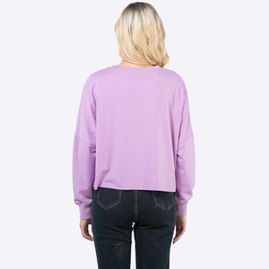 Sweat à capuche décontracté à manches longues avec nœud perlé pour femmes, pull, sweat-shirt, <span class=keywords><strong>haut</strong></span>, chemisier, fabricant, personnalisé - Product Image 3