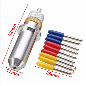 Paquete de 3 uds. De carburo cementado Roland <span class=keywords><strong>cameo4</strong></span>, impresora de vinilo, plotter de corte de cuchillas, cortador de vinilo Roland - Product Image 3