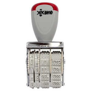 Sello de Fecha para Oficina, Autoentintable, con Rodillo y Sello Flash, de Goma, Plástico y Espuma, con Tinta Transparente - Product Image 2