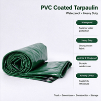 Bâche tissée robuste personnalisée enduite de PVC, double face, anti-UV, imperméable, résistante au vent, résistante aux déchirures, résistante aux intempéries, réutilisable