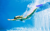 Palmes de natation en silicone de qualité alimentaire pour le surf, la plongée, le snorkeling et les sports sous-marins - Prix des palmes