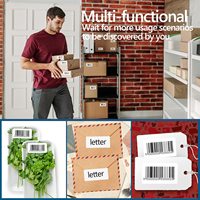 Etiqueta térmica personalizada autoadhesiva dirección de envío impermeable supermercado precio etiqueta 58x40mm para impresoras de escala térmica