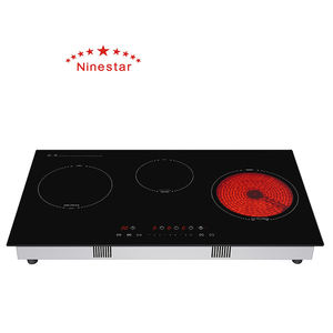 Cuiseur à <span class=keywords><strong>induction</strong></span> infrarouge électrique <span class=keywords><strong>mixte</strong></span> multifonctionnel à 3 brûleurs le plus vendu - Product Image 1