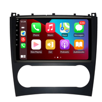 Autoradio Android pour Mercedes Benz Classe C 2005-2011 W203 W209 Écran tactile Stéréo de voiture Lecteur vidéo GPS avec Carplay BT FM RDS