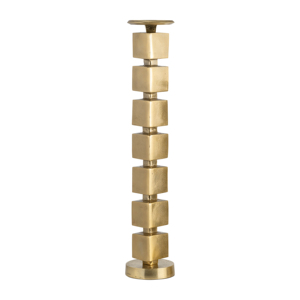 Portacandele a Cubo Impilabile, Candelabro Alto per Candele a Pilastro, Centrotavola Decorativo per la Casa, Finitura Elegante in Metallo - Product Image 3