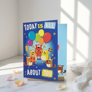 Biglietti d'Auguri Musicali Zebulun per Bambini - Stile Elegante, Stampa Digitale Portatile su Carta - Product Image 5
