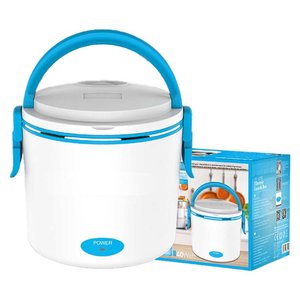 * OUTLET * scaldabagno elettrico 40W per Lunch Box con 2 contenitori in plastica 0,5l e cavo in alluminio 0,7l - Product Image 1
