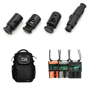 カスタマイズされた環境に優しい多色の穴コードロック10mmプラスチックジッパー衣類用バックパックアクセサリー - Product Image 5