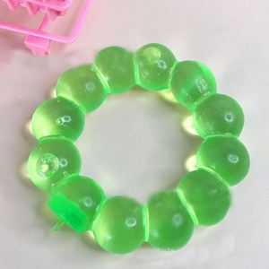 Bracelet de perles de style chinois super doux de 8,5 cm, jouet TPR compressible, cadeau anti-stress portable pour enfants et adultes - Product Image 4