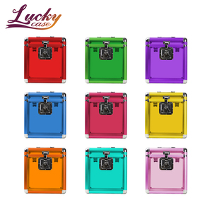 Hộp đựng đĩa than bằng nhôm, acrylic, vinyl, chứa được 50 đĩa, hộp đựng đĩa than 12 inch trong suốt nhiều màu sắc - Product Image 6