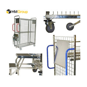 बहु-स्तरीय अनुकूलित समायोज्य अलमारियों मोबाइल गोदाम आपूर्तिकर्ता आदेश पैक और ट्रॉली चुनना - Product Image 4