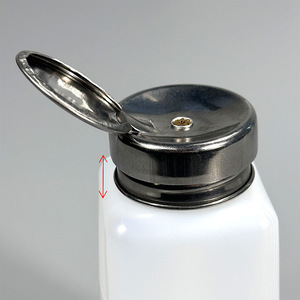 Rectangular Plastic <b>Dispensing</b> <b>Bottle</b> 250Ml With Lid And Straw For Laboratory Use - Product Image 3
