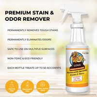 Détachant et anti-odeurs pour animaux de compagnie OEM Détachant instantané pour tapis Urine Désodorisant éliminateur d'odeurs de caca Spray