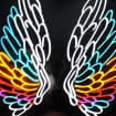 Enseigne au néon personnalisée avec des ailes, décoration murale, décoration de fête de salon, décoration d'ailes d'ange, lumière au néon LED, chambre à coucher