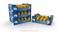 Meilleur prix pour boîte-cadeau personnalisée en forme d'avion pour bananes, boîtes d'expédition en carton ondulé recyclable avec gaufrage