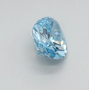 Vente en gros 0.65 carats VVS Lab Grown Blue Diamond DEF synthétique HPHT IGI certifié processus CVD en forme de poire - Product Image 4