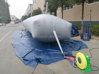 Réservoir d'eau pliable gonflable en PVC de 5000 litres, grand réservoir de stockage d'eau pliable, réservoir d'eau carré