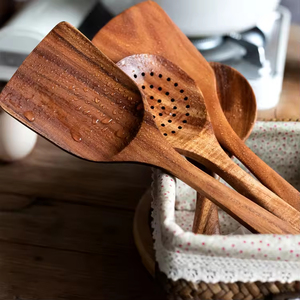 Nature Utensils Ultimate Collection of Wooden <strong>Cutlery</strong> for Table Restaurant Kitchenware - Product Image 2