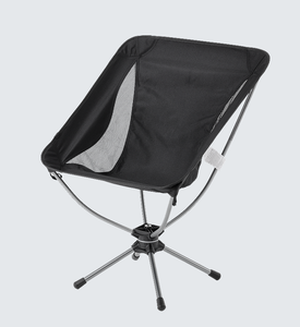 Chaise pliante en alliage d'aluminium pivotante à 360 degrés, chaise pliante portable en métal pour le camping - Product Image 6
