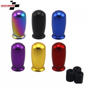 Car Gear <b>Shift</b> <b>Knob</b> Aluminum Alloy Missile Style Red Blue Black Gold Purple Rainbow Lightweight PDT47 - Product Image 5