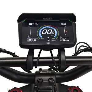 Scooter électrique Original <span class=keywords><strong>KB</strong></span> Wolf King GTR 72V 35Ah 2000W*2 4000W à double moteur, frein hydraulique, écran TFT, 12 pouces - Product Image 5