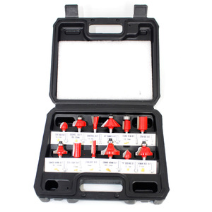 Milling Cutter <b>Set</b> 15 Pc 12.7mm Shank Carbide Tips For Woodworking Engraving Machine - Product Image 2