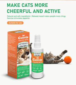Spray Calmante per Gatti con Erba Gatta, Formula Naturale che Aiuta a Ridurre lo Stress e Incoraggia l'Interazione, per Gatti Oltre i 6 Mesi - Product Image 2