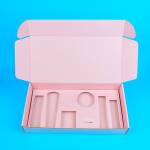 Emballage personnalisé pour produits cosmétiques et soins de la peau, boîtes d'expédition personnalisées en papier couleur avec inserts - Product Image 1