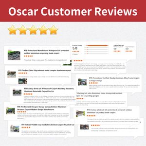 Carport 2 Voitures Portable Auvent Extérieur Bricolage <span class=keywords><strong>Jardin</strong></span> Patio Cour Cadre En Aluminium <span class=keywords><strong>Abri</strong></span> Garage Alternative En Aluminium Carport - Product Image 2