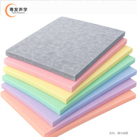 Panneau Acoustique en Feutre PET 12mm Facile à Découper et à Installer, Ignifuge, Écologique, pour Absorption Sonore, Idéal pour l'Extérieur, le Salon et la Chambre