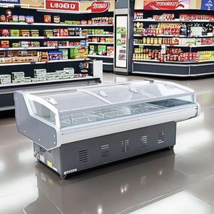 Súper congelador comercial Vitrina Refrigerador OEM ODM Supermercado Carne Congelador Equipo de refrigeración - Product Image 5
