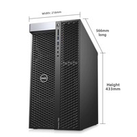 DE T7920 stasiun kerja dengan 2x 5218R 256GB memori 1T + 8T Hard Drive RTX3090-24G kartu grafis Produk stok digunakan
