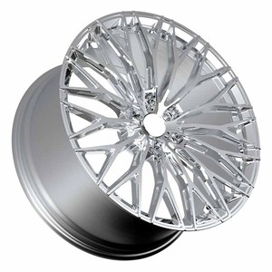 Cerchi in Lega di Alluminio Personalizzati 4x114.3 5x112 Colore Argento 15 16 17 18 19 20 Pollici Ruote in Lega a 4 Fori Argento - Product Image 3