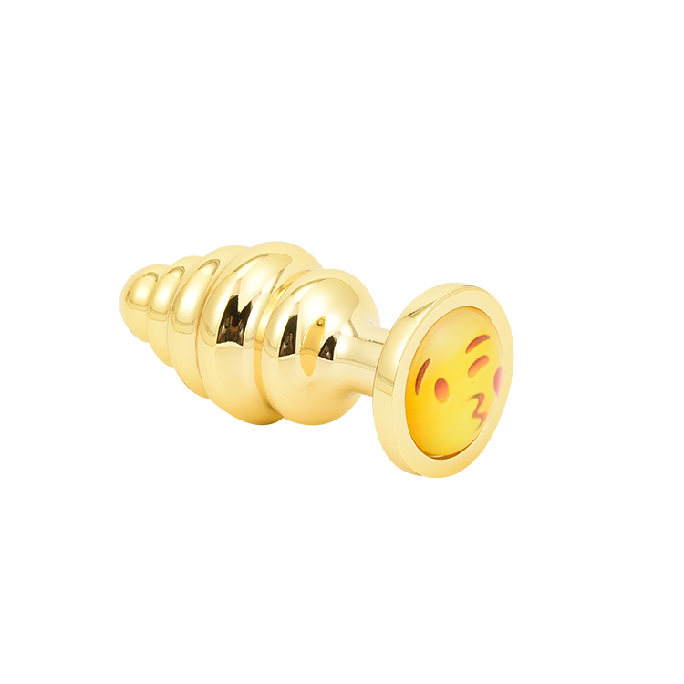 Couleur D'or Plug Anal Sexe Jouet Arabe Utilisation Quotidienne Plug Anal