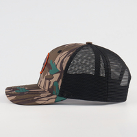 Gorra Trucker Ajustable de Lona de Camuflaje con Parche de Logotipo Personalizado, Estilo Hip Hop, para Ciclismo, Deportes al Aire Libre e Invierno