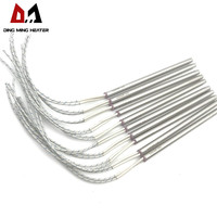 Tige chauffante pour machine à asphalte, pièces de rechange, tube chauffant électrique 24V 220V