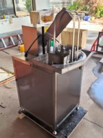 Machine à fendre les noix de coco en acier inoxydable pour la transformation des fruits
