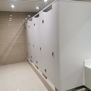 <span class=keywords><strong>Tablero</strong></span> laminado compacto impermeable fenólico de 10mm y 12mm HPL <span class=keywords><strong>para</strong></span> divisiones de orina, laminado Formica, cubículos de inodoro, Partición de Ducha - Product Image 2