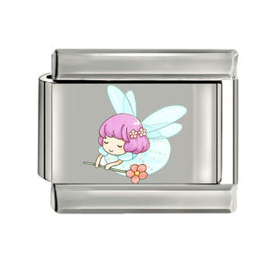 थोक निर्माण करने वाली टैलियन आकर्षण कंगन हस्तनिर्मित स्टेनलेस स्टील लिंक श्रृंखला y खिंचाव इतालवी कंगन - Product Image 4