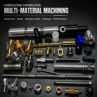 Fabricant de composants mécaniques en laiton, acier inoxydable et aluminium, usinage CNC sur mesure de précision