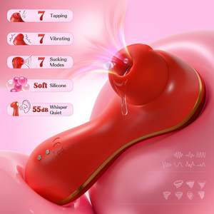 Vibrador de <span class=keywords><strong>punto</strong></span> <span class=keywords><strong>G</strong></span> para mujer con 7 succión y 3 puntos vibratorios 9 <span class=keywords><strong>succionador</strong></span> de clítoris de succión para parejas juguete sexual - Product Image 2