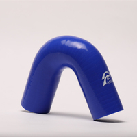 Tuyau coudé en silicone à 135 degrés tuyau turbo de radiateur en silicone renforcé universel haute température pour camions automobiles