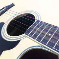 Pasokan pabrikan senar gitar akustik warna-warni harga murah tahan lama antikarat
