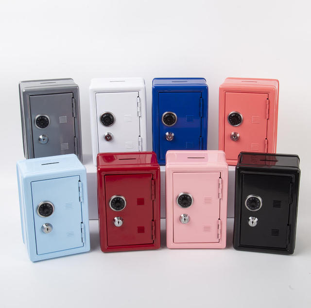 Metal Safe Box with Digital Lock and 2 Keys Ideal for Saving Cash Safe for Savings